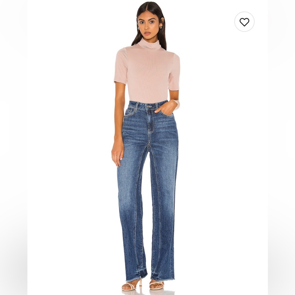 Revolve Free People Relaxed Straight Slouch Jeans